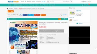 
                            12. Terjual BRAINKING PLUS BIGKING ORIGINAL - Obat Super Nutrisi ...