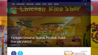 
                            5. Terkini: Senarai Status Produk Halal Haram JAKIM MRM