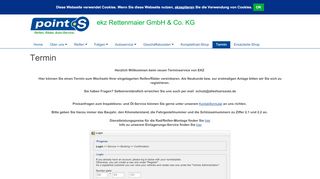 
                            11. Termin | ekz Rettenmaier GmbH & Co. KG