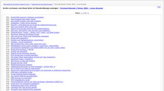 
                            5. Terminal-Dienste (Telnet, SSH) - Linux-Konsole [Archiv] - Seite 3 ...
