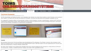 
                            12. Terminal-PCs - TOIMS Onlinebuchungssysteme