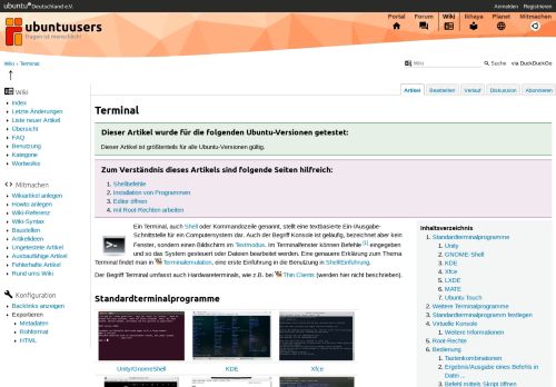 
                            1. Terminal › Wiki › ubuntuusers.de