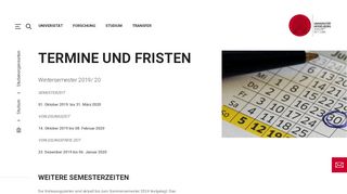 
                            3. Termine und Fristen - Universität Heidelberg