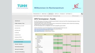 
                            12. Terminplaner-Foodle | RZT - TUHH