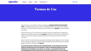 
                            13. Termos de Uso | Agendor