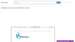 
                            6. TERMOS DE USO DO SERVIÇO Wi-Fi - PDF - DocPlayer.com.br