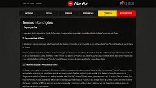 
                            6. Termos de Uso - Faça seu Pedido Online | Pizza Hut Brasil