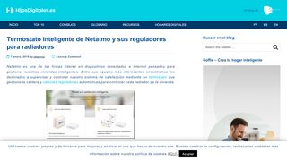 
                            8. Termostato inteligente de Netatmo y sus reguladores para radiadores ...