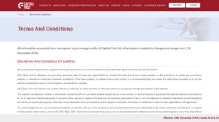 
                            6. Terms And Conditions | Capital First