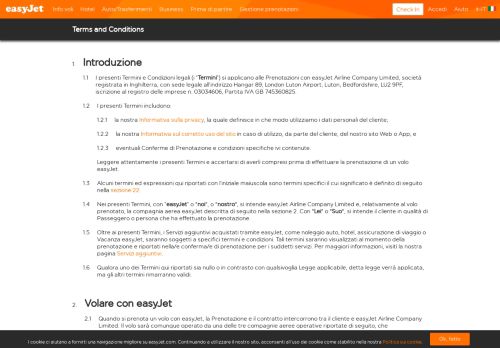 
                            9. Terms and Conditions - easyJet.com