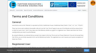 
                            7. Terms and Conditions - FET Course Hub