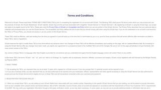 
                            3. Terms and Conditions - GCash