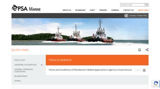 
                            4. Terms and Conditions of PSA Marine's Mobile Applications Login by ...
