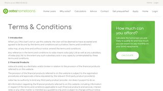 
                            2. Terms and Conditions - ooba