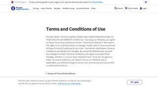 
                            1. Terms & Conditions | WW UK - Weight Watchers