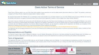 
                            5. Terms of Service - Oasis Active | Free Dating. It's Fun. And it Works.
