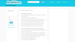 
                            7. Terms of Use - armsms send free anonymous sms to every number