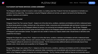 
                            3. Terms of Use - Plotaverse - Plotagraph Pro