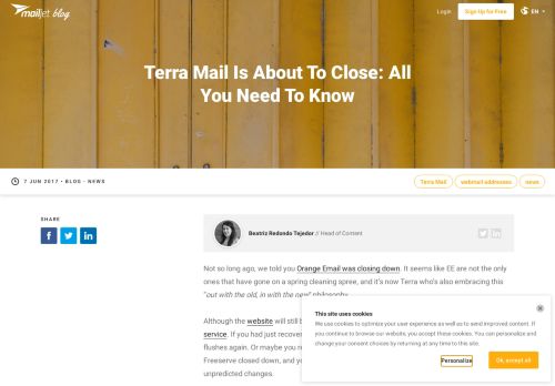 
                            9. Terra Mail Free Email Service Closure - All You Need To Know - Mailjet