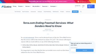 
                            6. Terra.com Ending Freemail Services: What Senders Need to Know ...