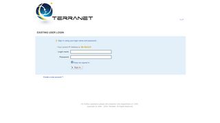 
                            1. Terranet Account