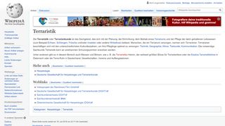 
                            13. Terraristik – Wikipedia