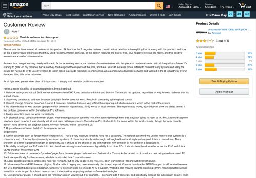 
                            8. Terrible software, terrible support. - Amazon.com