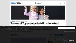 
                            5. Terrore al Toys center: ladri in azione tra i bambini - TrevisoToday