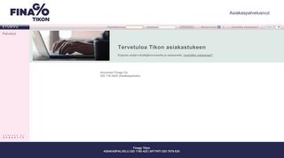 
                            5. Tervetuloa Tikon asiakastukeen - Requeste