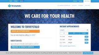
                            3. Terveystalo: We care for your health
