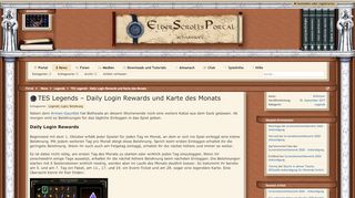 
                            3. TES Legends - Daily Login Rewards und Karte des Monats ...