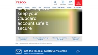 
                            7. Tesco :: Check your details are up to date