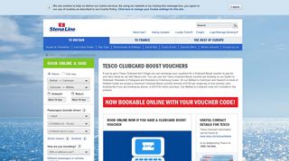 
                            7. Tesco Clubcard Boost Vouchers | Stena Line