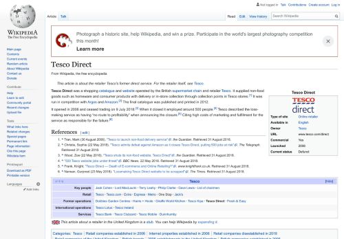 
                            11. Tesco Direct - Wikipedia