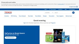 
                            6. Tesco :: Online Groceries, Banking & Mobile Phones