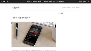 
                            2. Tesla App Support | Tesla