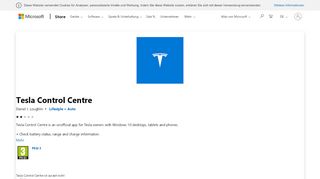 
                            9. Tesla Control Centre beziehen – Microsoft Store de-CH