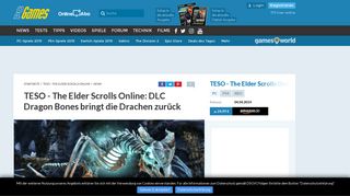 
                            9. TESO: DLC Dragon Bones bringt die Drachen zurück - PC Games