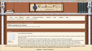
                            12. TESO zusätzlich für Steam | ElderScrollsPortal.de