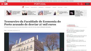 
                            13. Tesoureiro da Faculdade de Economia do Porto acusado de desviar ...
