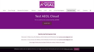 
                            5. Test Aeol Cloud | Autoescuela Vial Centro de Formación