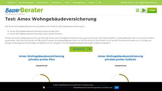 
                            12. Test: Amex Wohngebäudeversicherung | BesserBerater