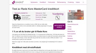 
                            2. Test av Røde Kors MasterCard kredittkort • Dinero.no