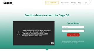 
                            8. Test drive Suntico for free ... try our live demo