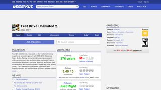 
                            10. Test Drive Unlimited 2 for Xbox 360 - GameFAQs