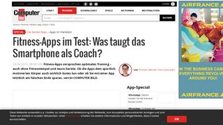 
                            7. Test: Fitness-Apps - COMPUTER BILD