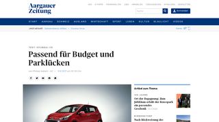 
                            8. Test: Hyundai i10 Passend für Budget und Parklücken 5.8.2017 um 02 ...