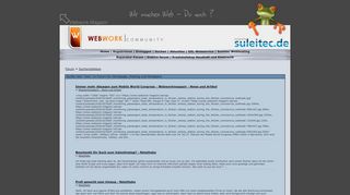
                            10. test im Homepage und Webmaster Forum gefunden