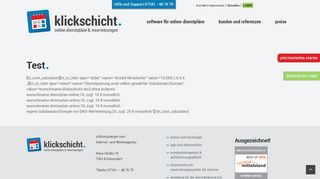 
                            4. Test | Online Dienstpläne mit klickschicht - Dienstplan Software