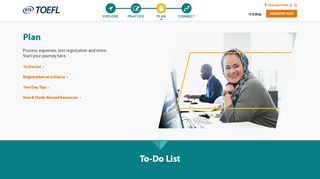 
                            11. Test Planning and Registration | The TOEFL® Test